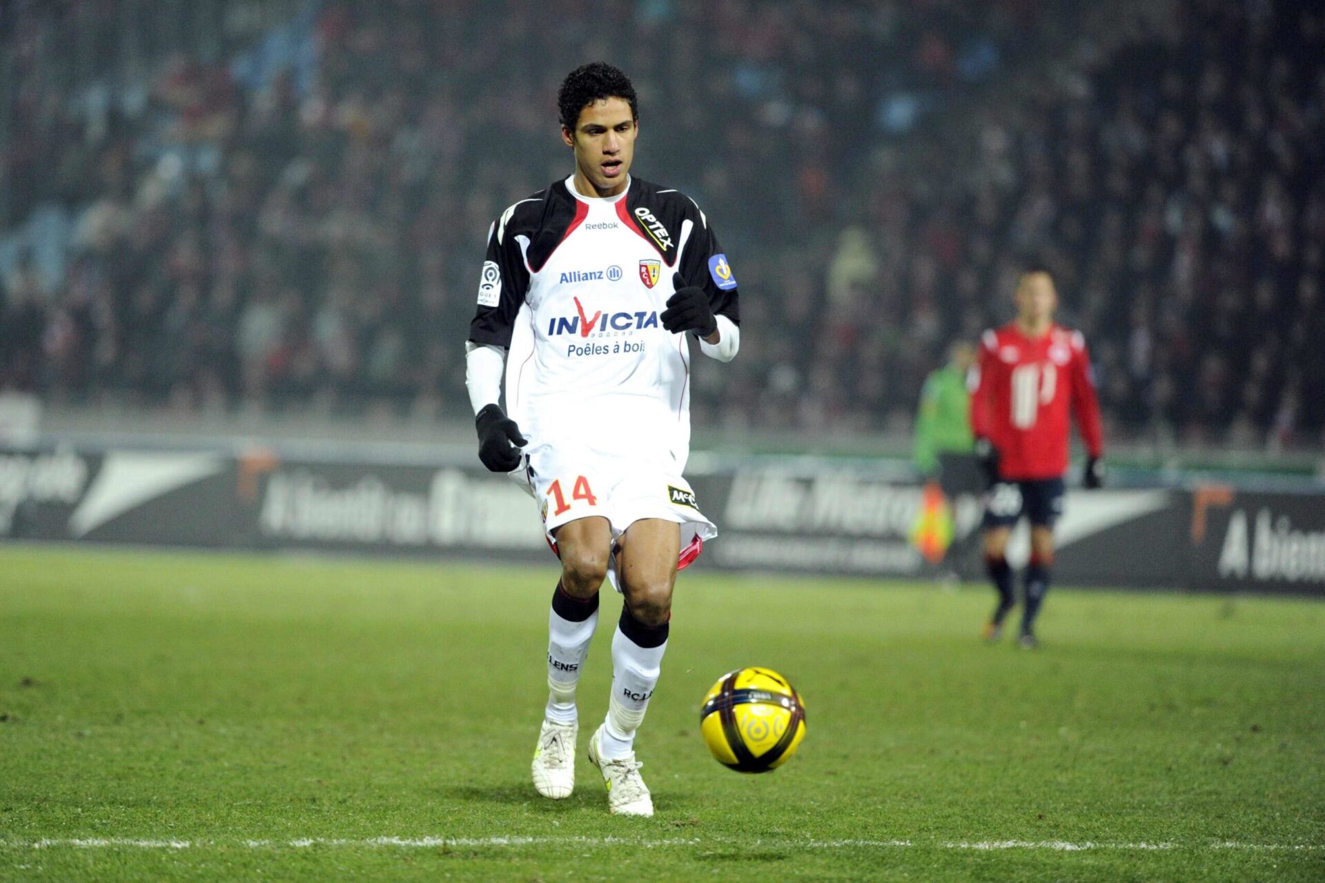 Raphaël Varane portant les couleurs du RC Lens (Icon Sport)