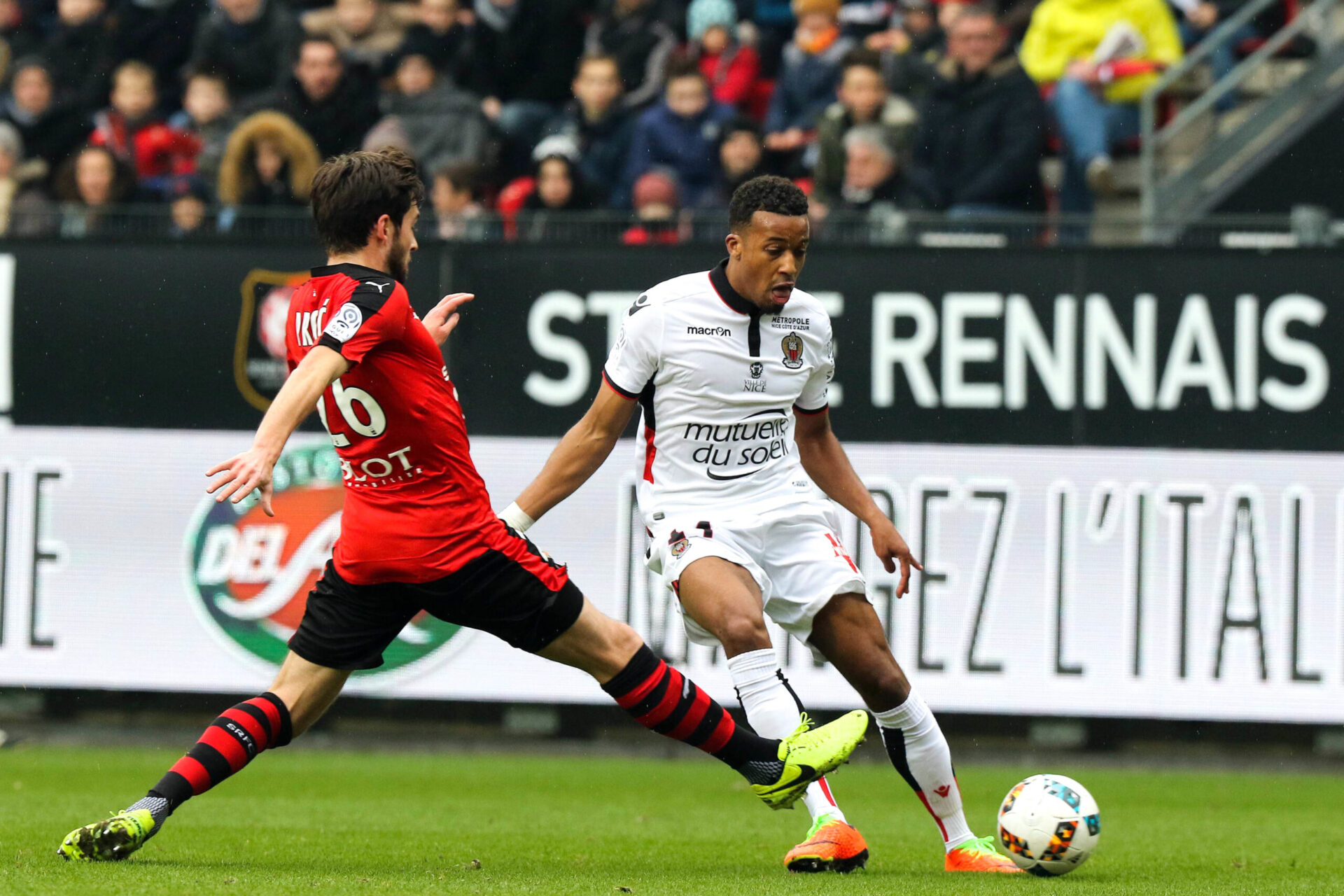 Niçois entre 2014 et 2018, Alassane Plea a découvert la Bundesliga avec le Borussia Mönchengladbach et l'équipe de France. Il pourrait effectuer son retour en Ligue 1 du côté de Rennes (iconsport)