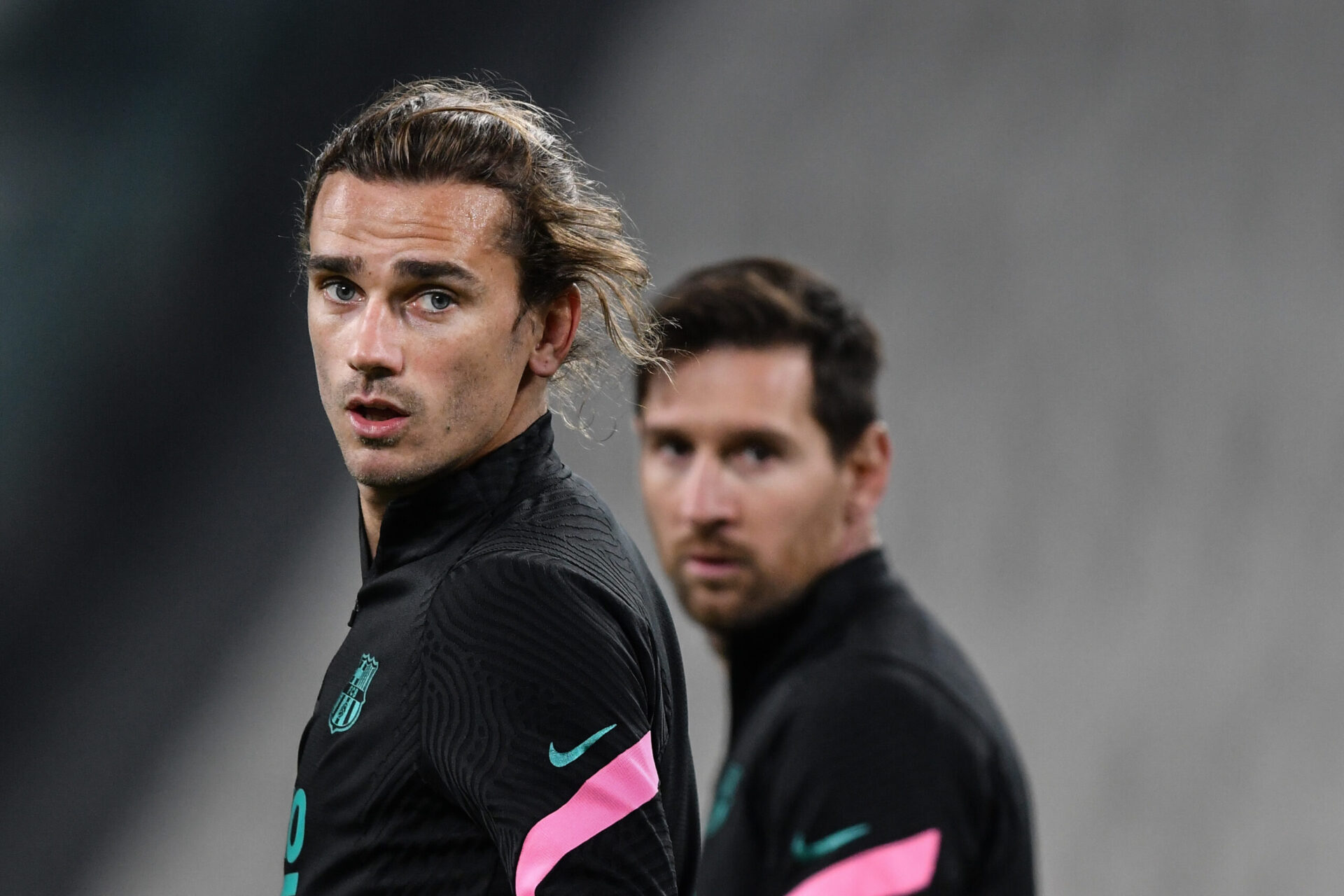 Pour les dirigeants barcelonais, un départ d'Antoine Griezmann permettrait de financer le renouvellement de Lionel Messi (iconsport)