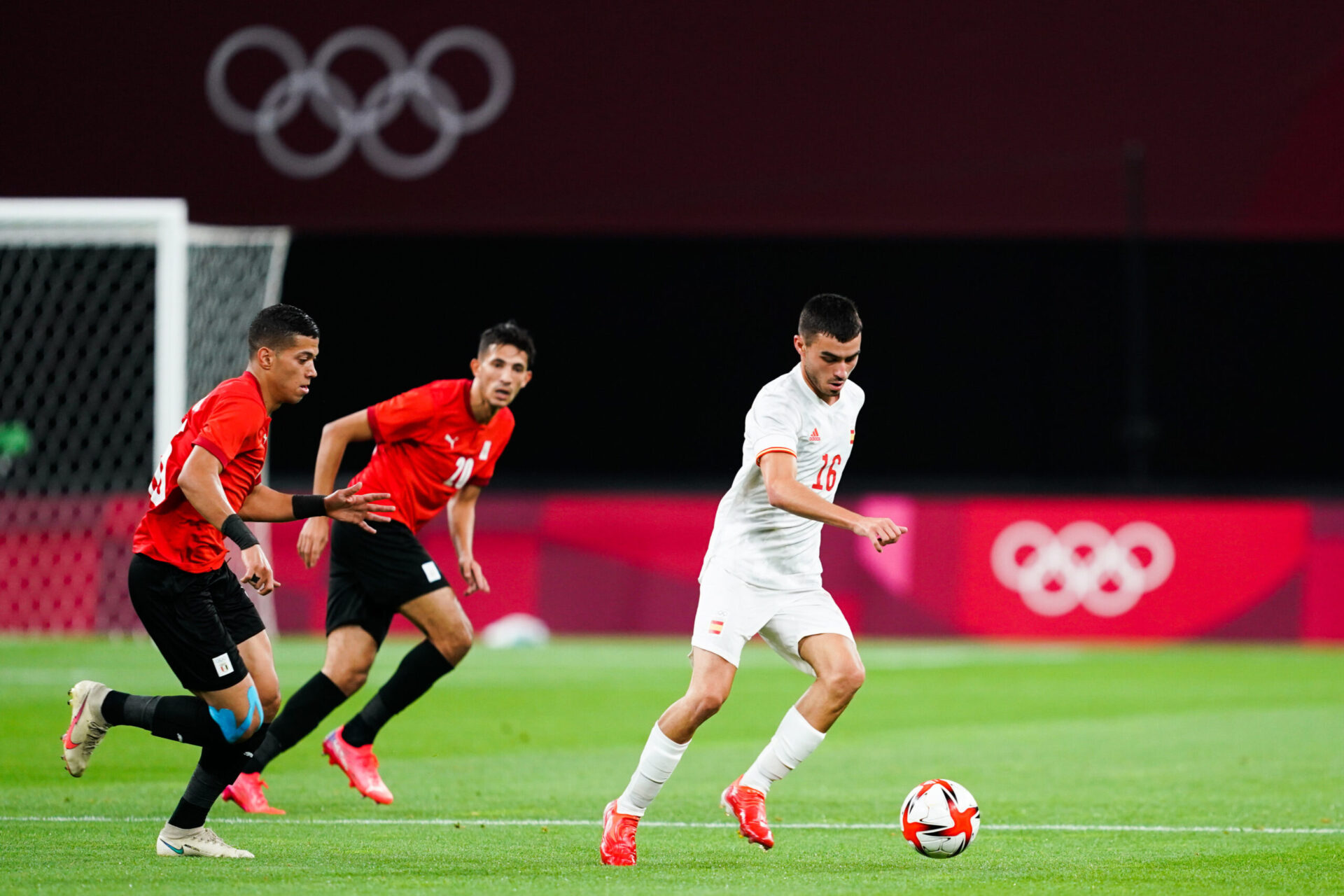 Contre l'Égypte, Pedri a joué son 63ème match de la saison. Icon Sport
