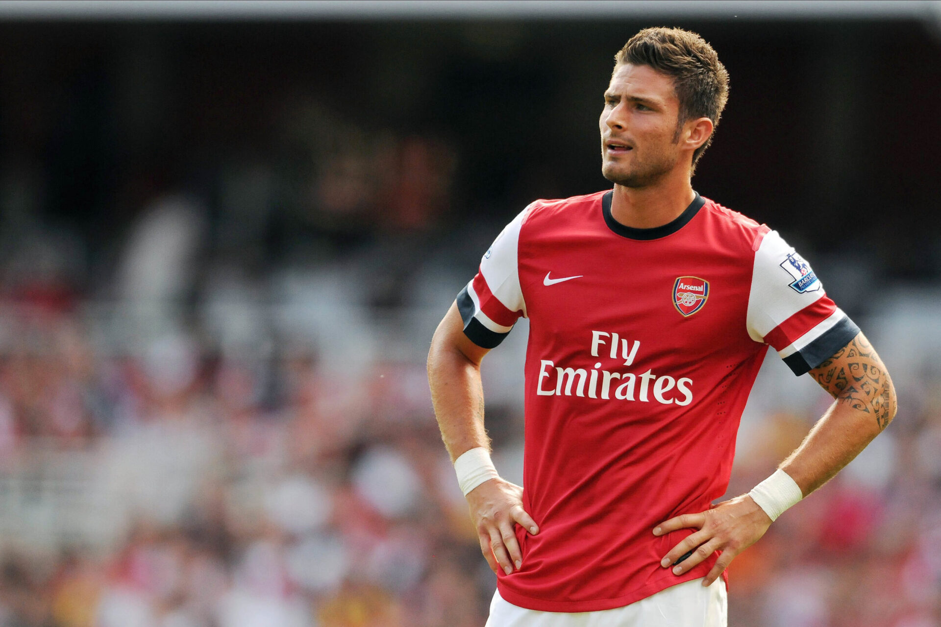 Olivier Giroud jouant pour l'Arsenal (Icon Sport)
