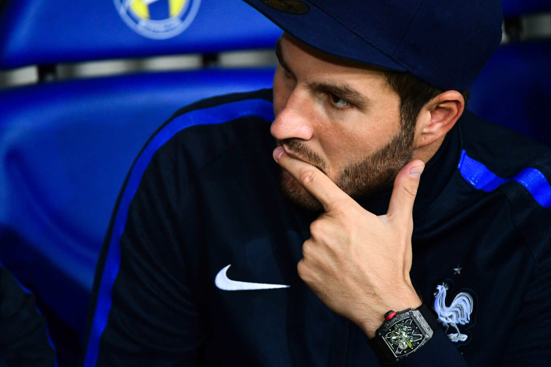 Andre Pierre Gignac avec l'Equipe de France (iconsport)