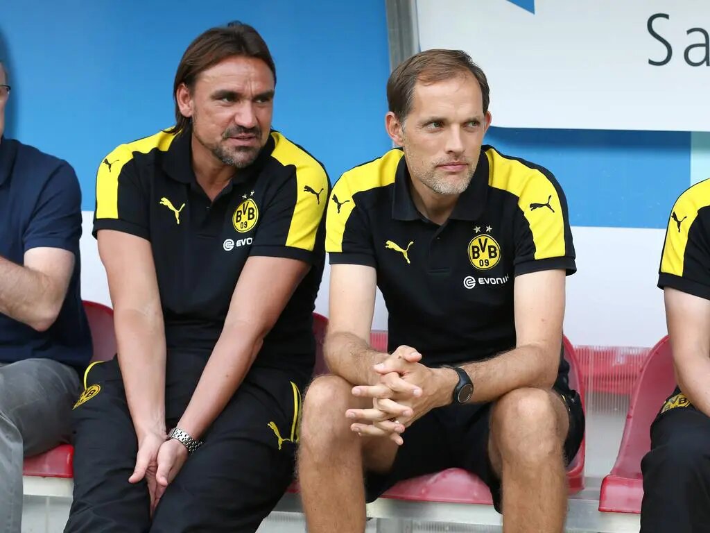 Les relations entre Daniel Farke et Thomas Tuchel ont sans doute joué pour le prêt de Billy Gilmour (Sport.de)
