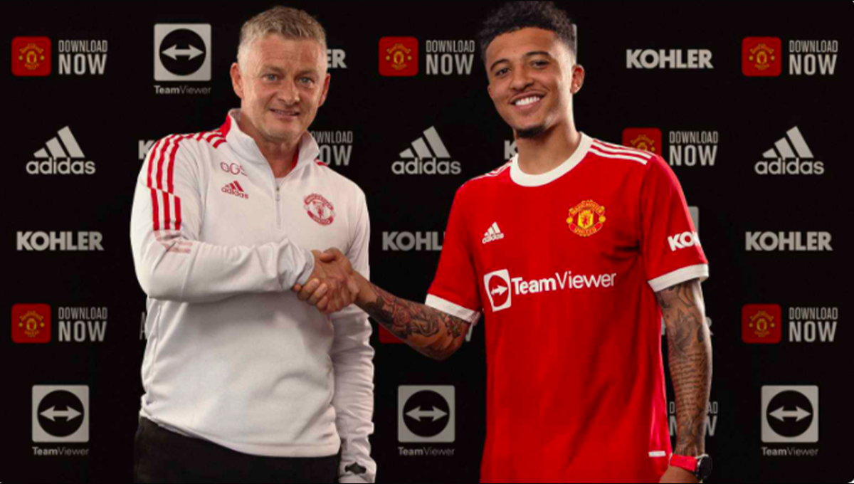 Jadon Sancho s'est déclaré "impatient de travailler avec Ole Gunnar Solskjaer." Icon Sport (iconsport)