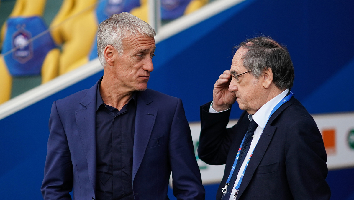 Didier Deschamps et Noël Le Graët, un tandem qui dure. Le second a confirmé le premier comme sélectionneur malgré l'échec des Bleus à l'Euro. Icon SPort Didier Deschamps et Noël Le Graët, un tandem qui dure. Le second a confirmé le premier comme sélectionneur malgré l'échec des Bleus à l'Euro. Icon SPort