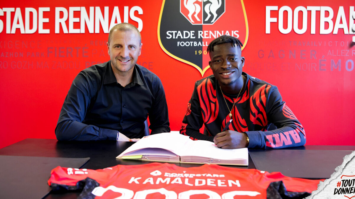 Rennes : Kamaldeen Sulemana signe pour 5 saisons — Foot11.com