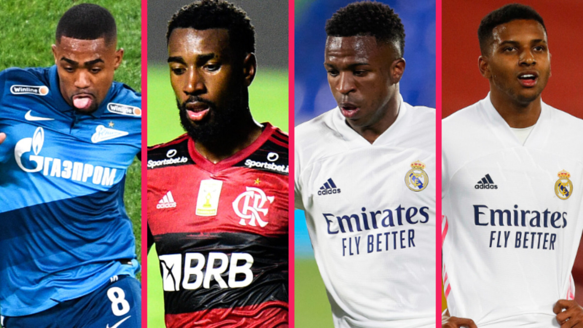 Malcom (Zenith), Gerson (OM), Vinicius Junior et Rodrygo (Real Madrid) ont &eacute;t&eacute; retenus par leur club et ne seront pas aux JO (iconsport)