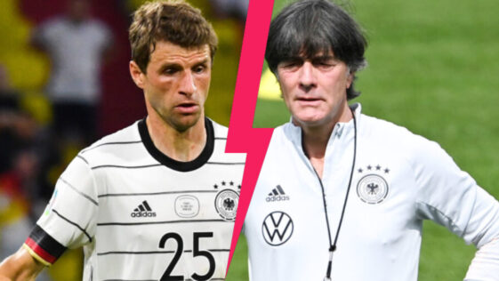 Thomas Müller n'a pas été tendre avec Joachim Löw après l'élimination de l'Allemagne à l'Euro. Le milieu de 31 ans a regretté les "choix défensifs" de son ex-sélectionneur (iconsport)