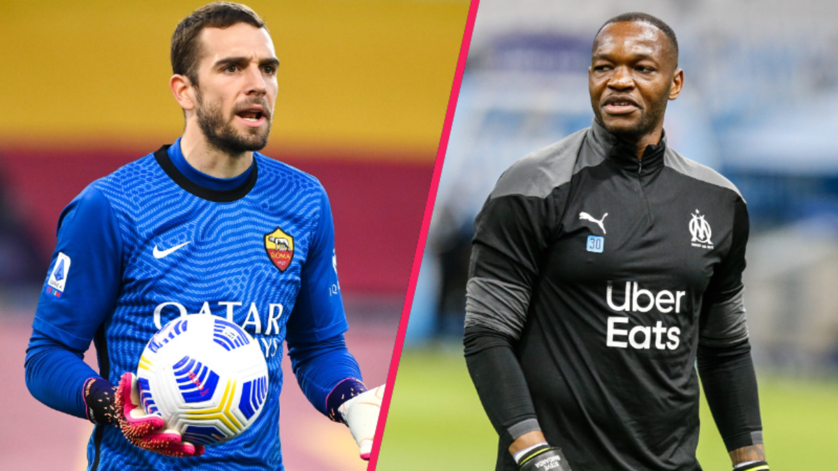 Pau López et Steve Mandanda seront mis en concurrence la saison prochaine à Marseille selon la volonté de l'entraîneur Jorge Sampaoli (iconsport)