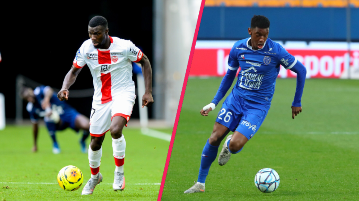 Mama Baldé devrait bientôt rejoindre le club de l'Aube alors que Dylan Saint-Louis devrait le quitter (iconsport)