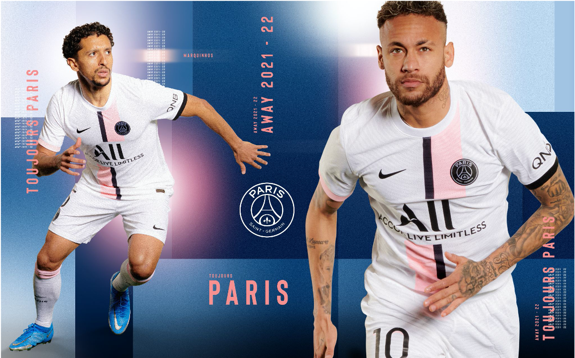 Le PSG a dévoilé son nouveau maillot (PSG.FR)