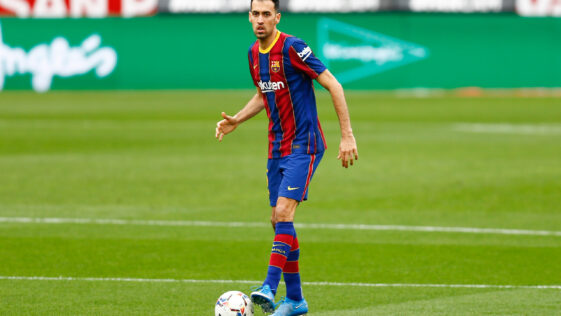 Sergio Busquets portant le maillot du Barça (Icon Sport)