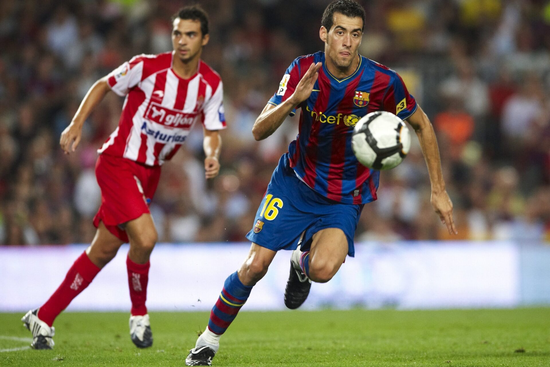 Sergio Busquets sous les couleurs du Bar&ccedil;a (Icon Sport)