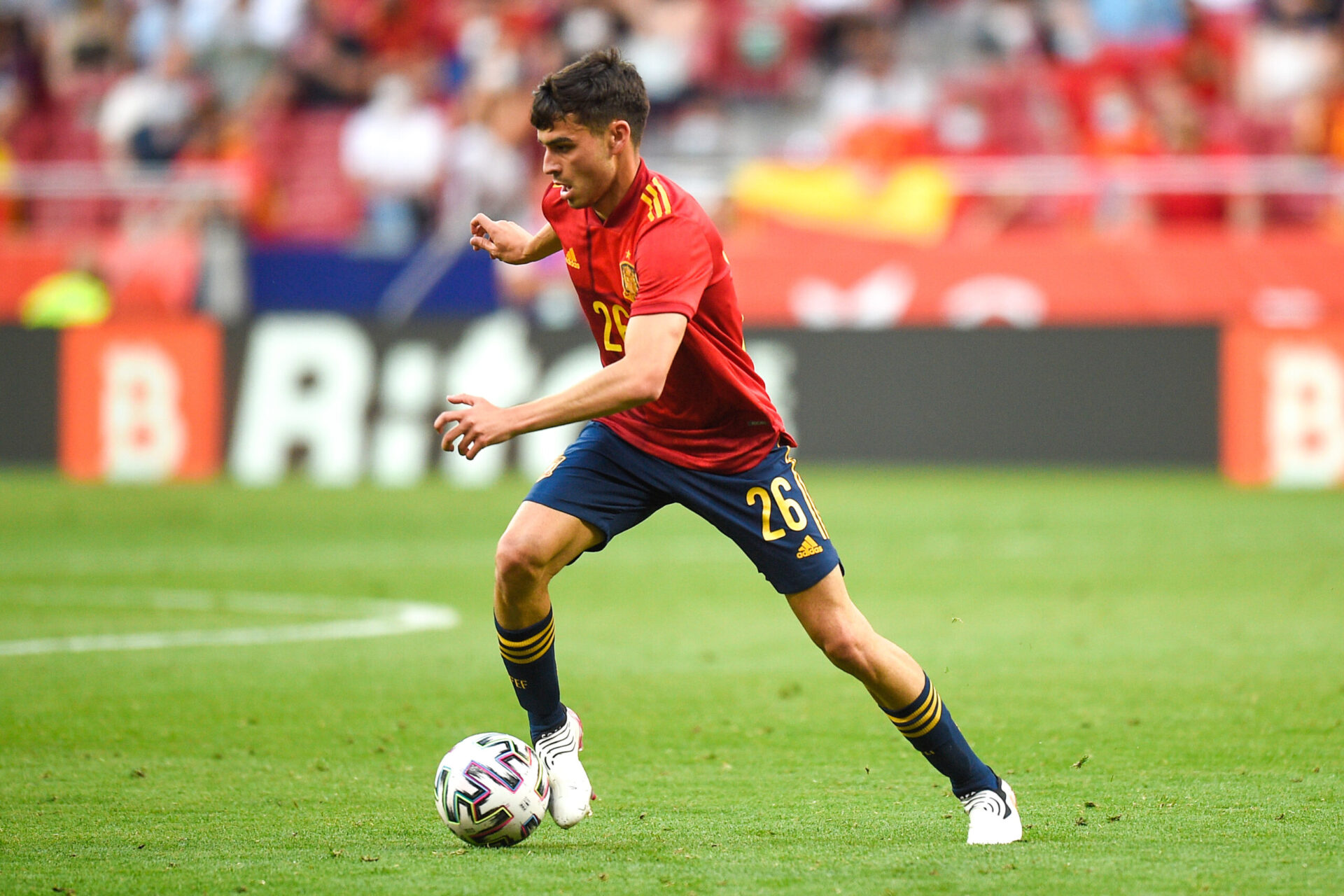 Pedri Gonzalez jouant au Bar&ccedil;a (Icon Sport)