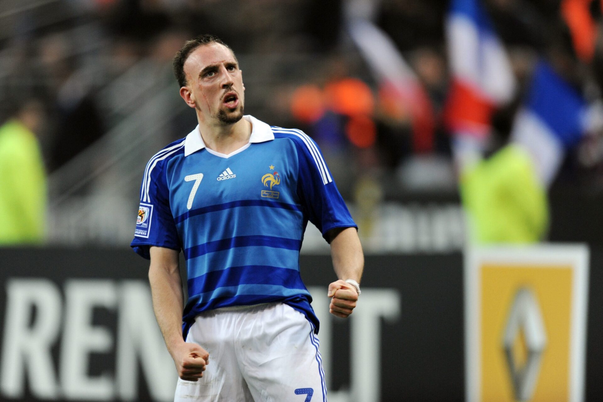 Franck Ribéry honorant son pays en jouant pour lui (Icon Sport)