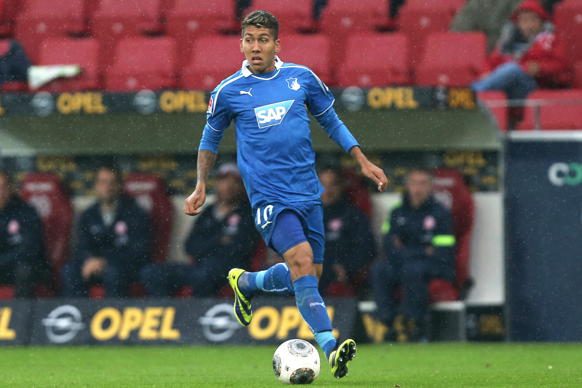 Roberto Firmino portant le maillot d'Hoffenheim (Icon Sport)