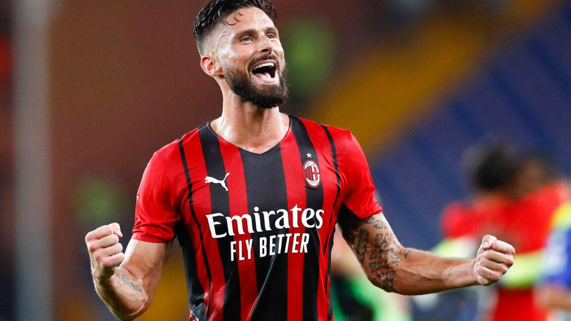 Olivier Giroud à l'AC Milan, "c'est comme s'il était là depuis des