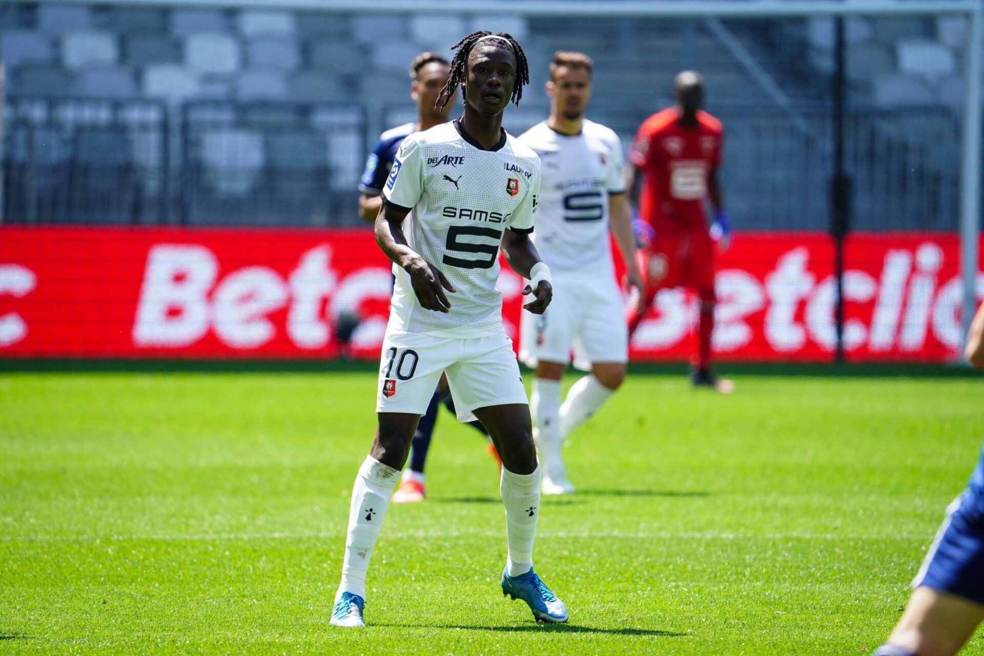 Eduardo Camavinga sous le maillot rennais (iconsport)