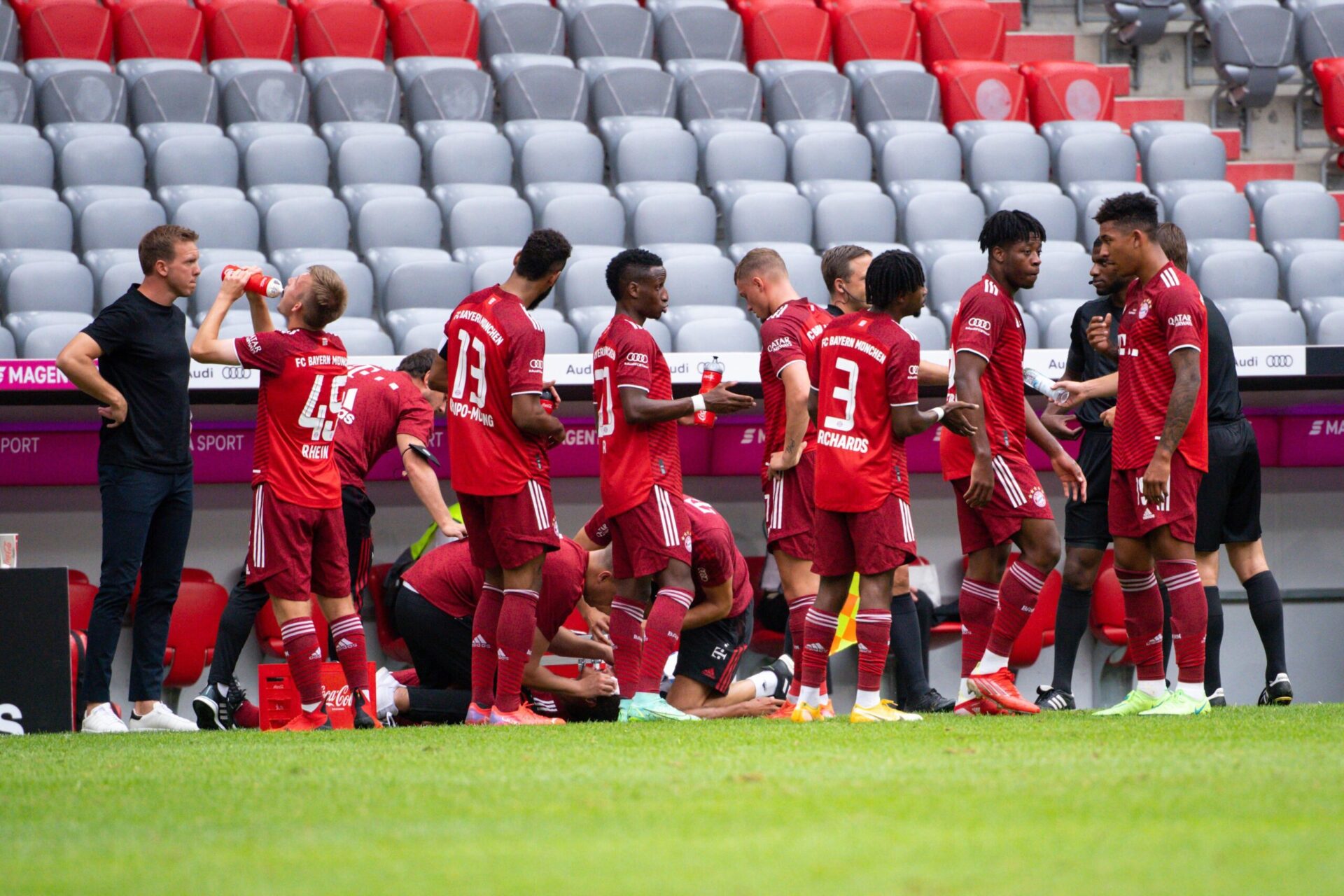 Bayern Munich - Naples le 31 juillet 2021 (IconSport)