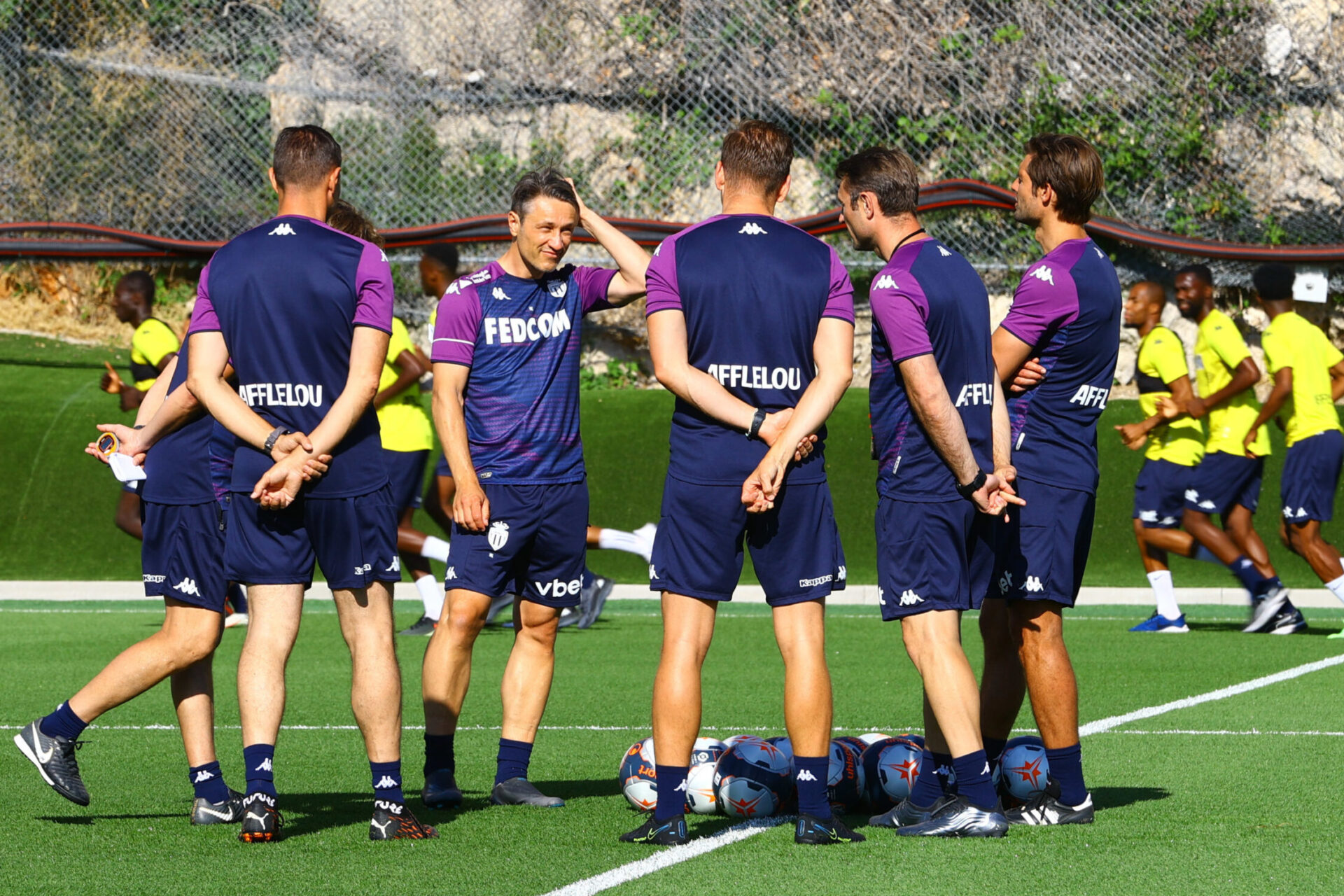 Les Monégasques ont repris l'entraînement avec Niko Kovac pour préparer leur saison et l'échéance Ligue des champions (iconsport)