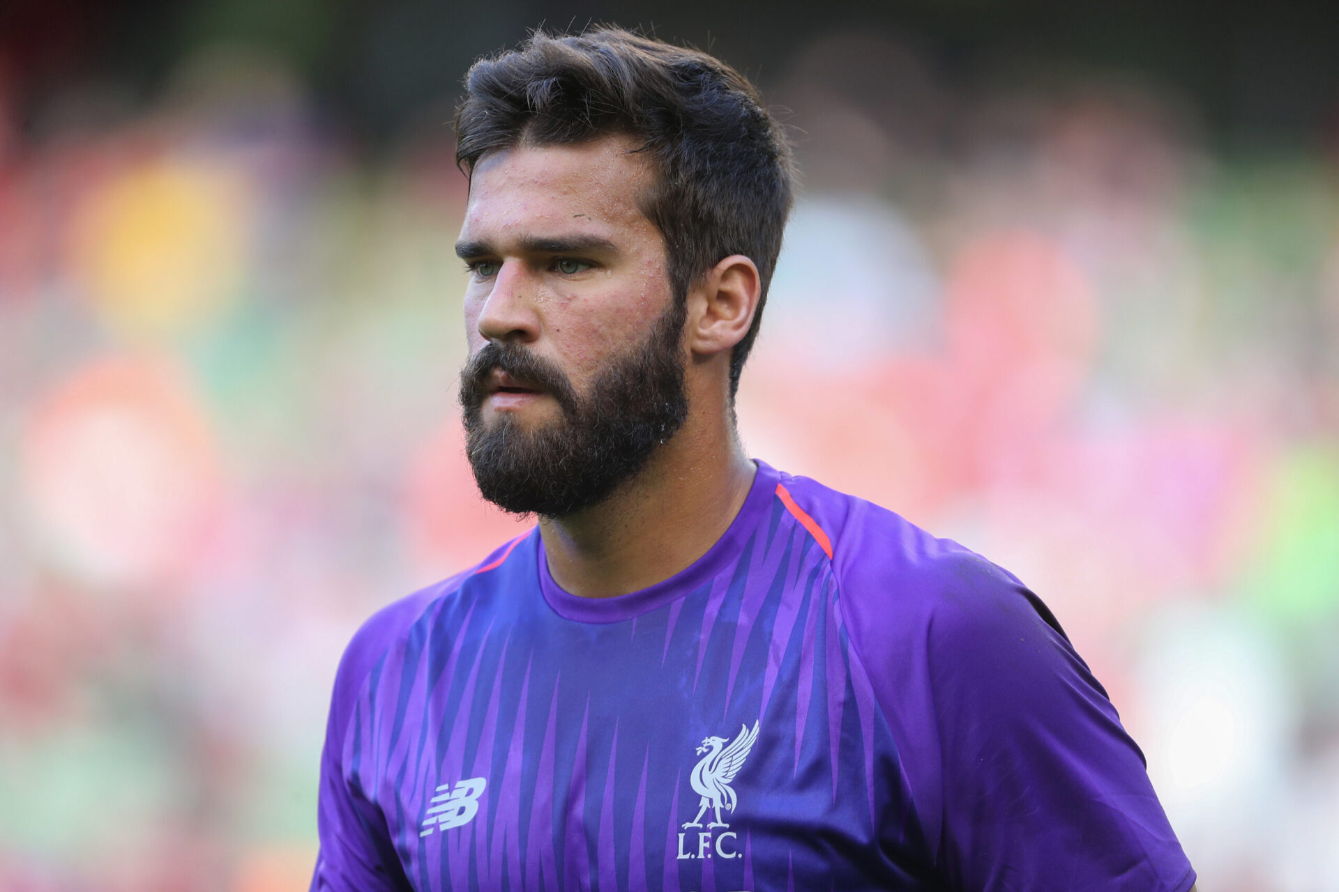 Alisson Becker portant le maillot de Liverpool (Icon Sport)