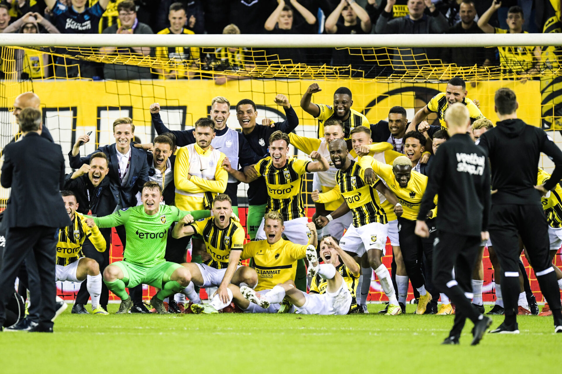 Vitesse Arnhem s'est qualifié grâce à sa quatrième place d'Eredivisie la saison dernière et un barrage remporté contre Anderlecht. Icon Sport