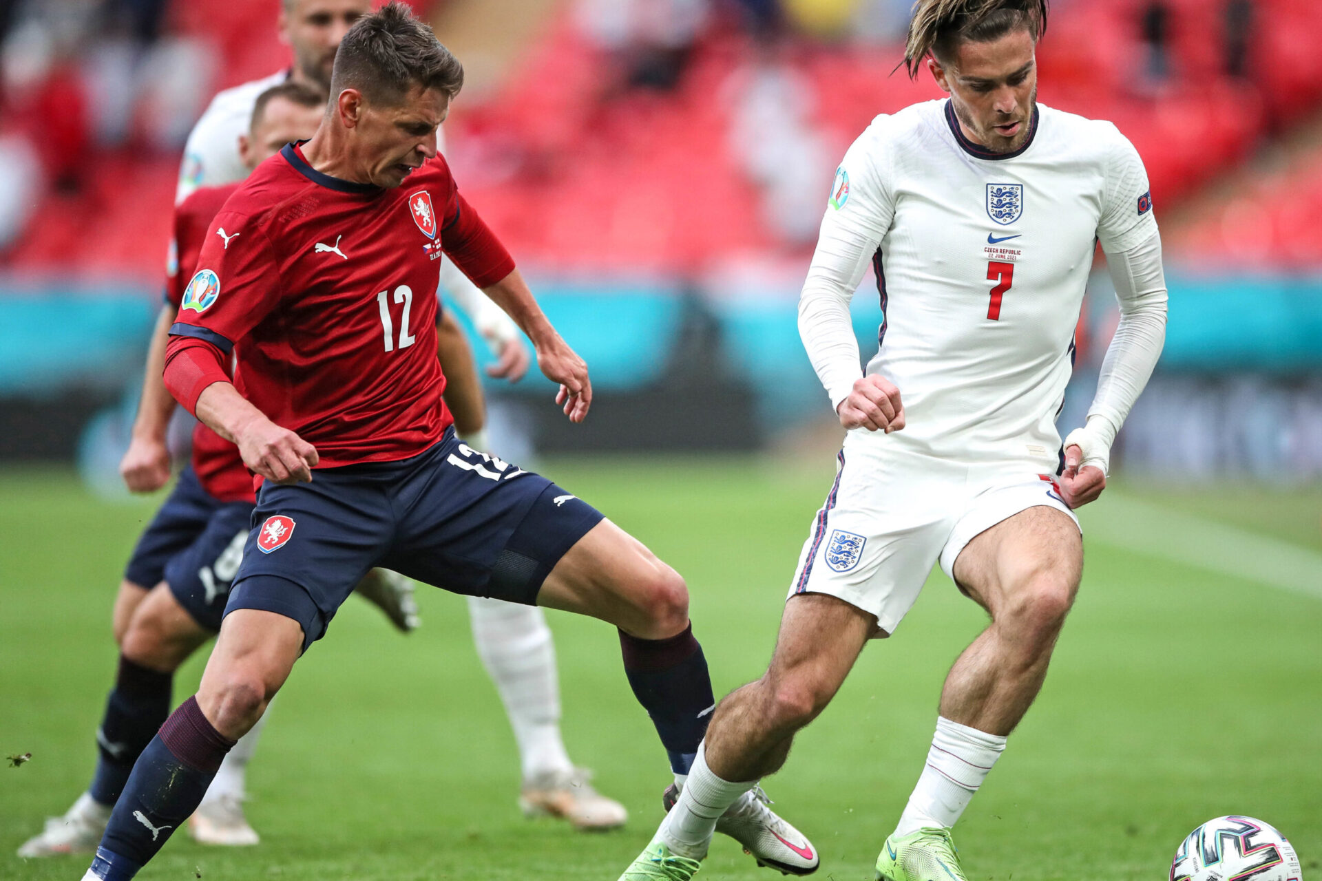 En rejoignant Manchester City, Jack Grealish va devenir le joueur le plus cher jamais vendu par un club anglais &agrave; un autre (iconsport)