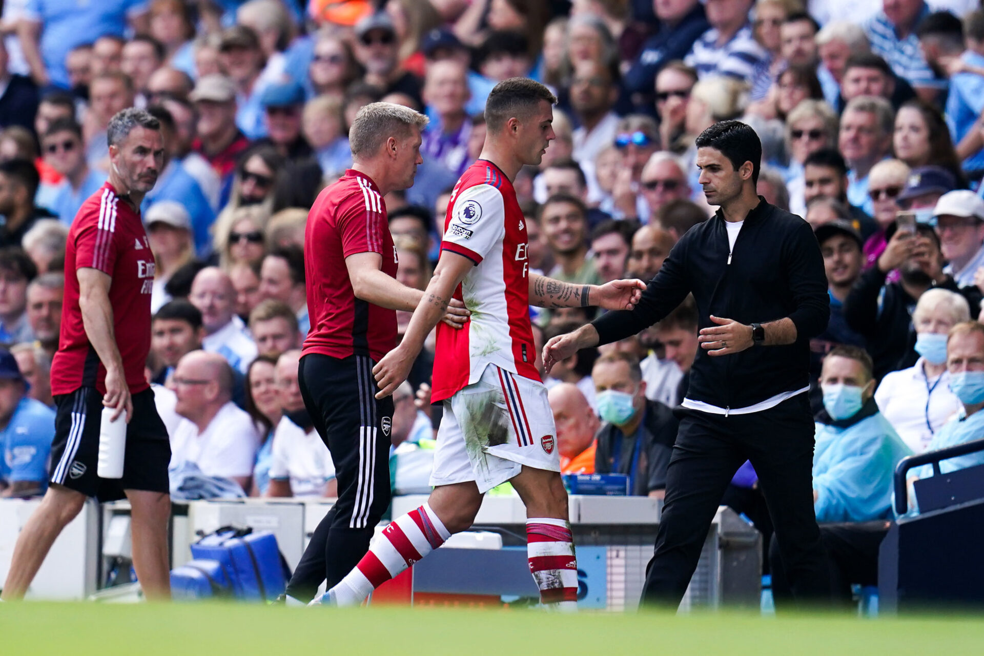 Mikel Arteta n'a dorénavant plus que quatre matchs pour sauver sa tête sur le banc des Gunners. Icon Sport