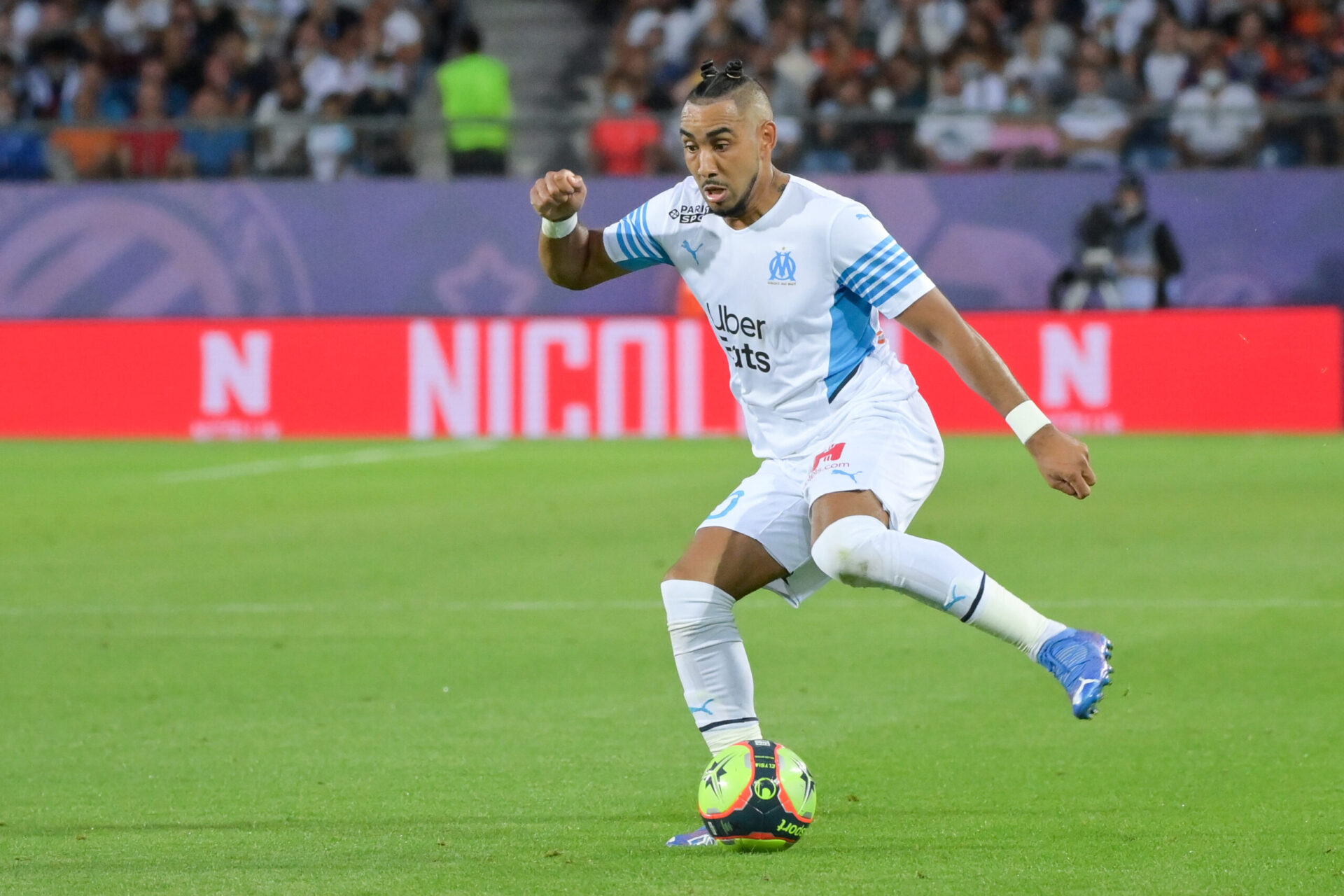 Déjà remuant en première période, c'est Konrad de la Fuente qui trouve Under pour le premier but des Olympiens (iconsport) Déjà remuant en première période, c'est Konrad de la Fuente qui trouve Under pour le premier but des Olympiens (iconsport)