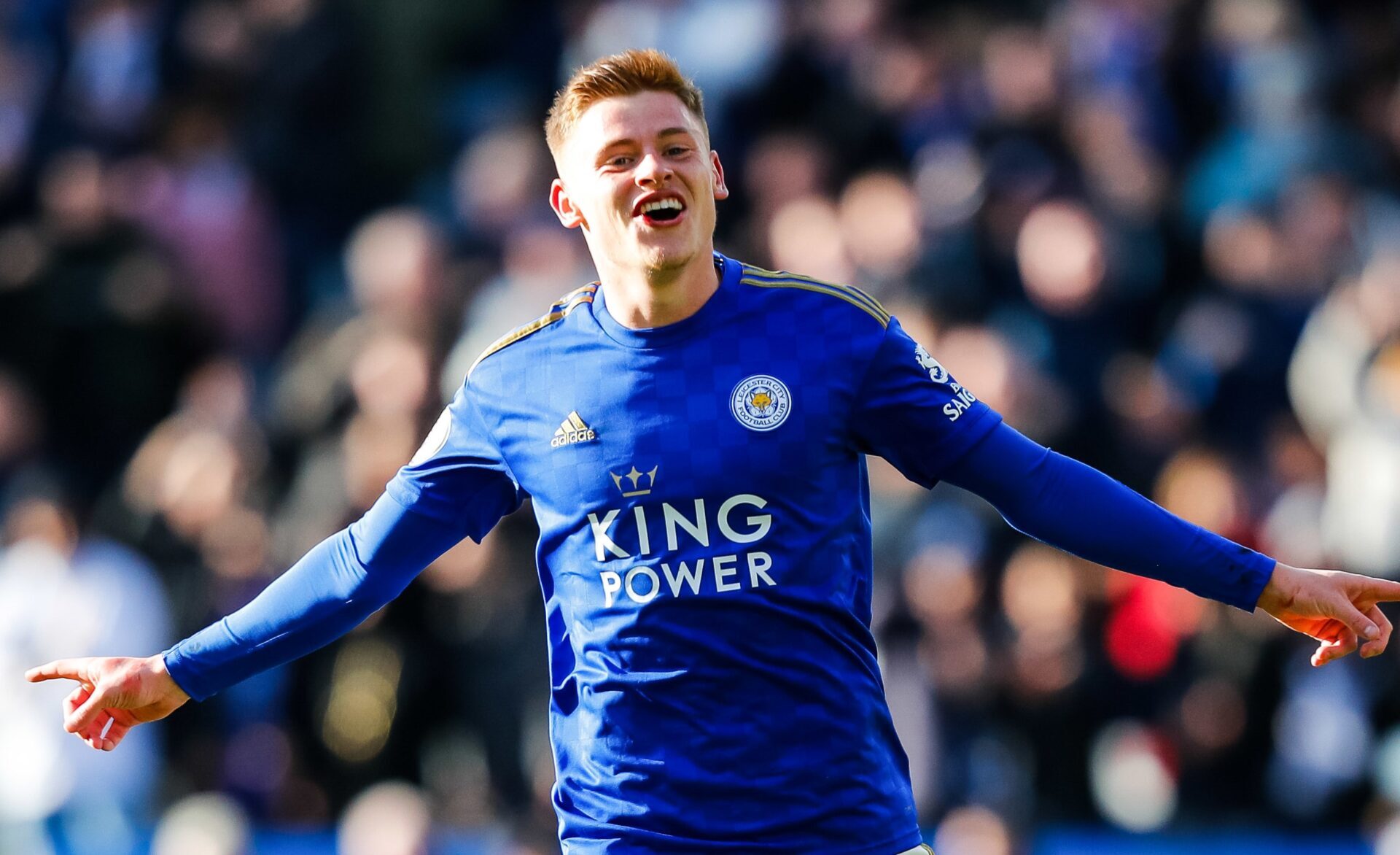 Harvey Barnes est l'un des chouchous des fans de Leicester. Icon Sport