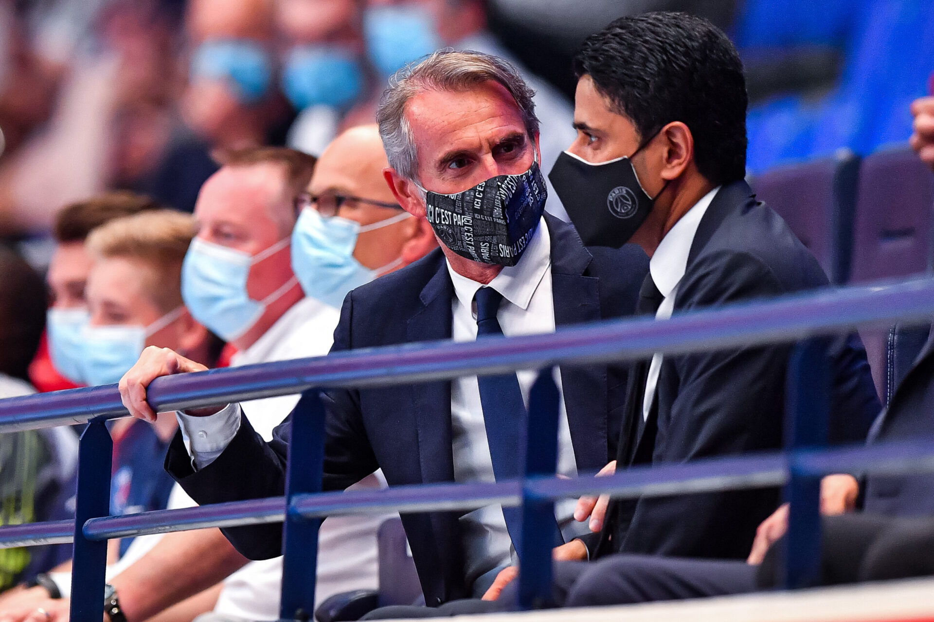 Jean-Claude Blanc en compagnie de Nasser Al-Khelaifi (iconsport)