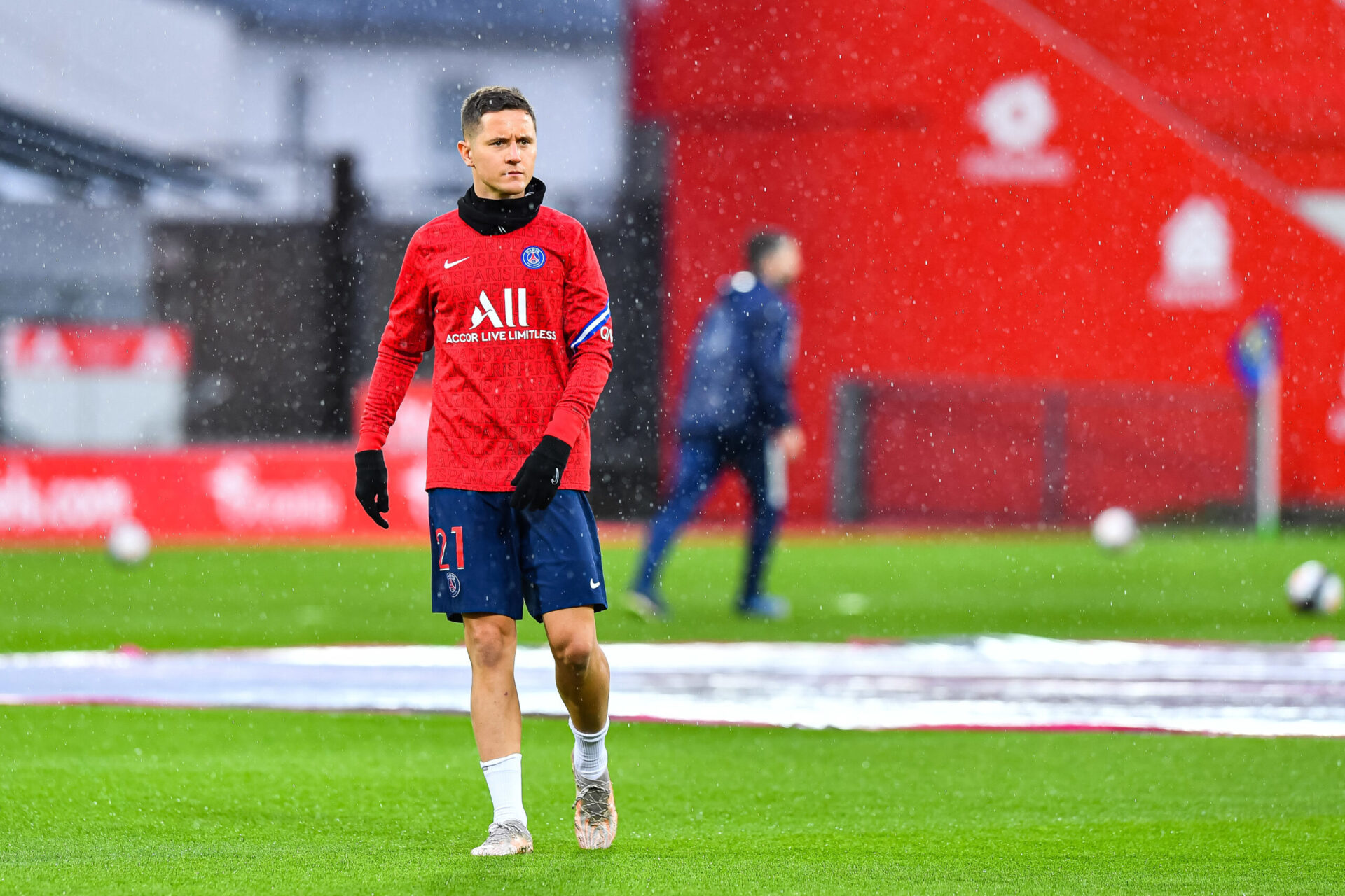 Ander Herrera lors d'un entrainement avec le PSG (iconsport)