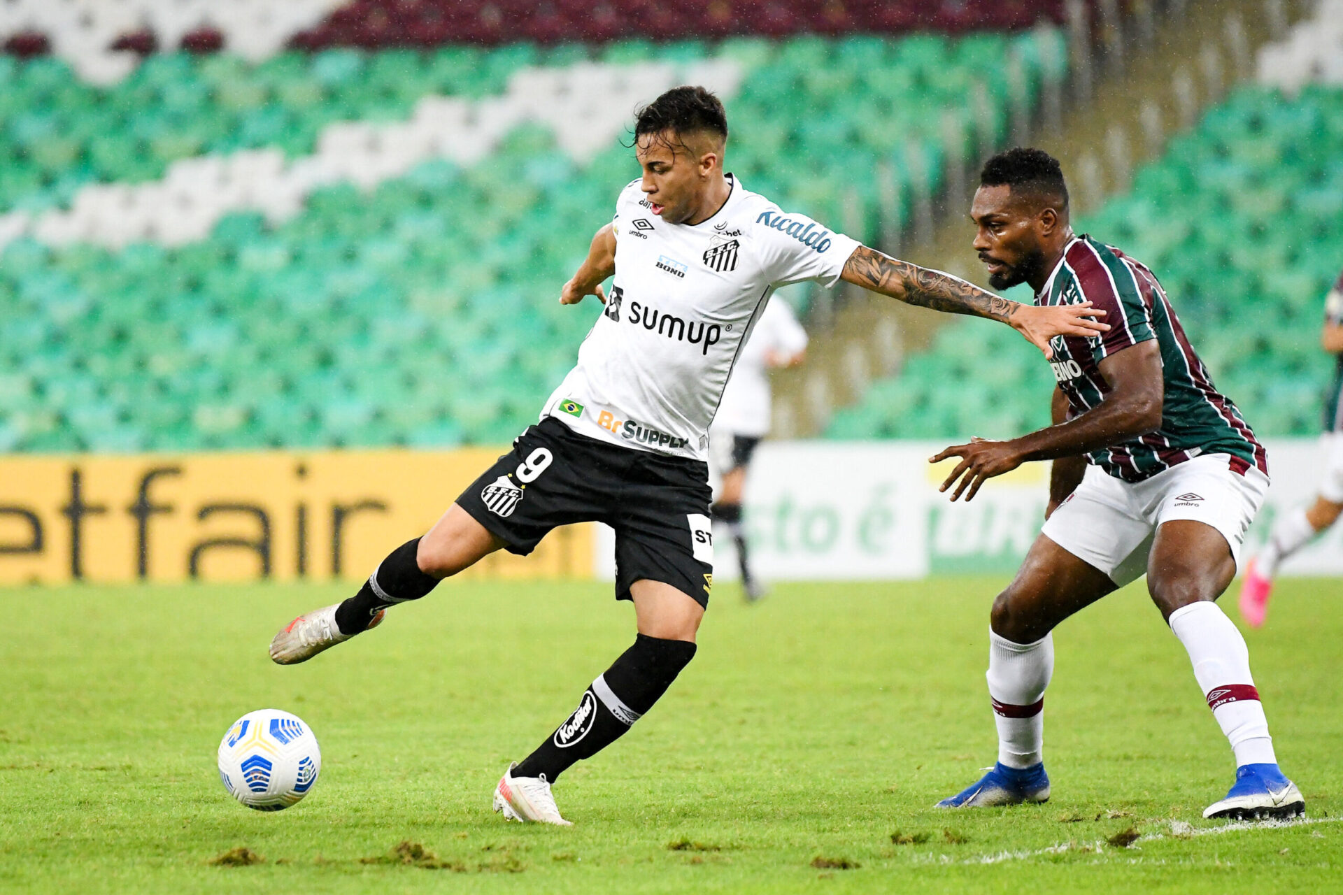  Form&eacute; &agrave; Santos, Kaio Jorge y a lanc&eacute; sa carri&egrave;re pro en 2018 (iconsport)