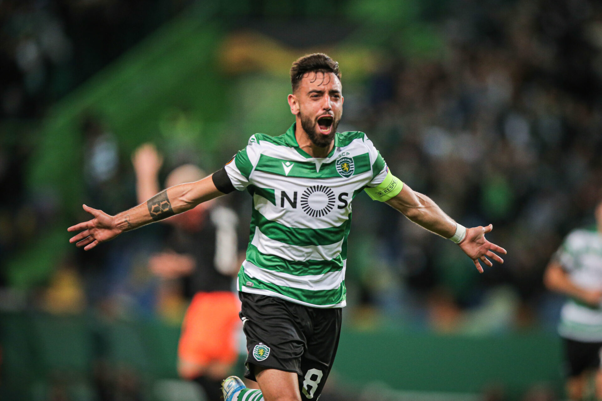 Bruno Fernandes portant les couleurs du Sporting PC (Icon Sport)