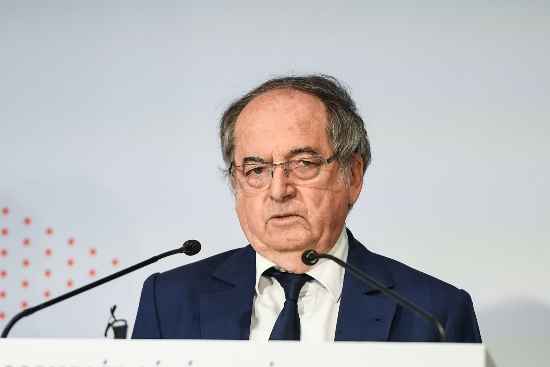 No&euml;l Le Gra&euml;t ne comprend pas pourquoi la rencontre Nice-OM a repris malgr&eacute; le refus des Marseillais. Icon Sport