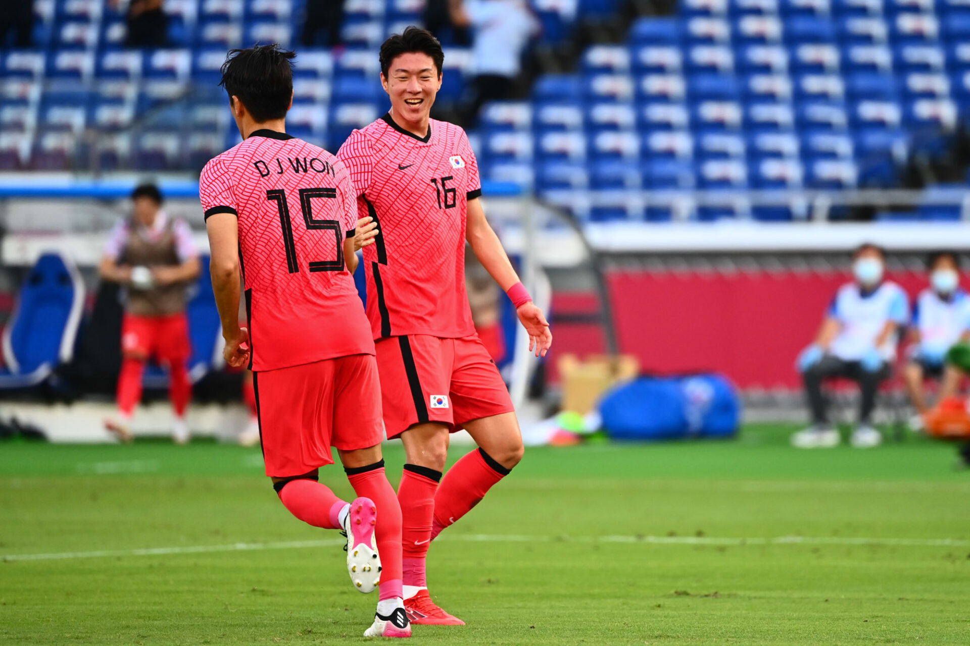 Hwang Ui-jo a particip&eacute; aux JO avec la Cor&eacute;e du Sud cet &eacute;t&eacute;. Icon Sport