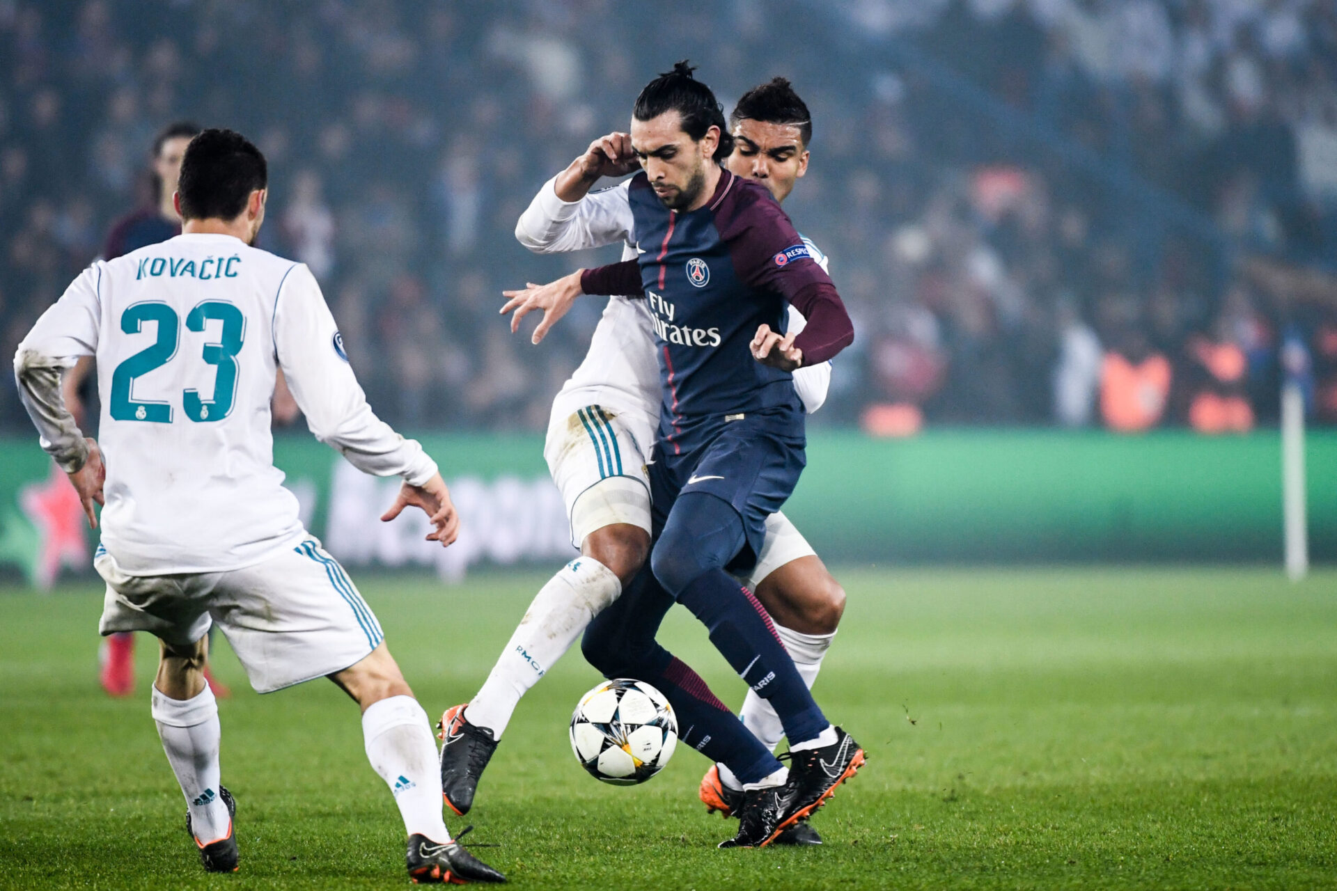 S'il n'a jamais eu les meilleures statistiques parmi les joueurs de la capitale, Pastore n'en a pas moins marqu&eacute; l'esprit des supporters (iconsport)