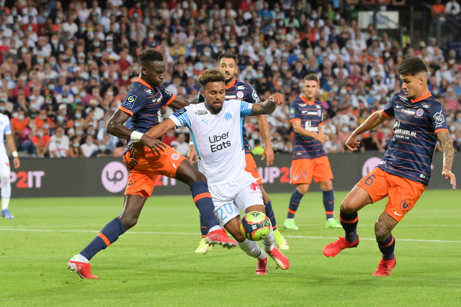 Déjà remuant en première période, c'est Konrad de la Fuente qui trouve Under pour le premier but des Olympiens (iconsport) Déjà remuant en première période, c'est Konrad de la Fuente qui trouve Under pour le premier but des Olympiens (iconsport)