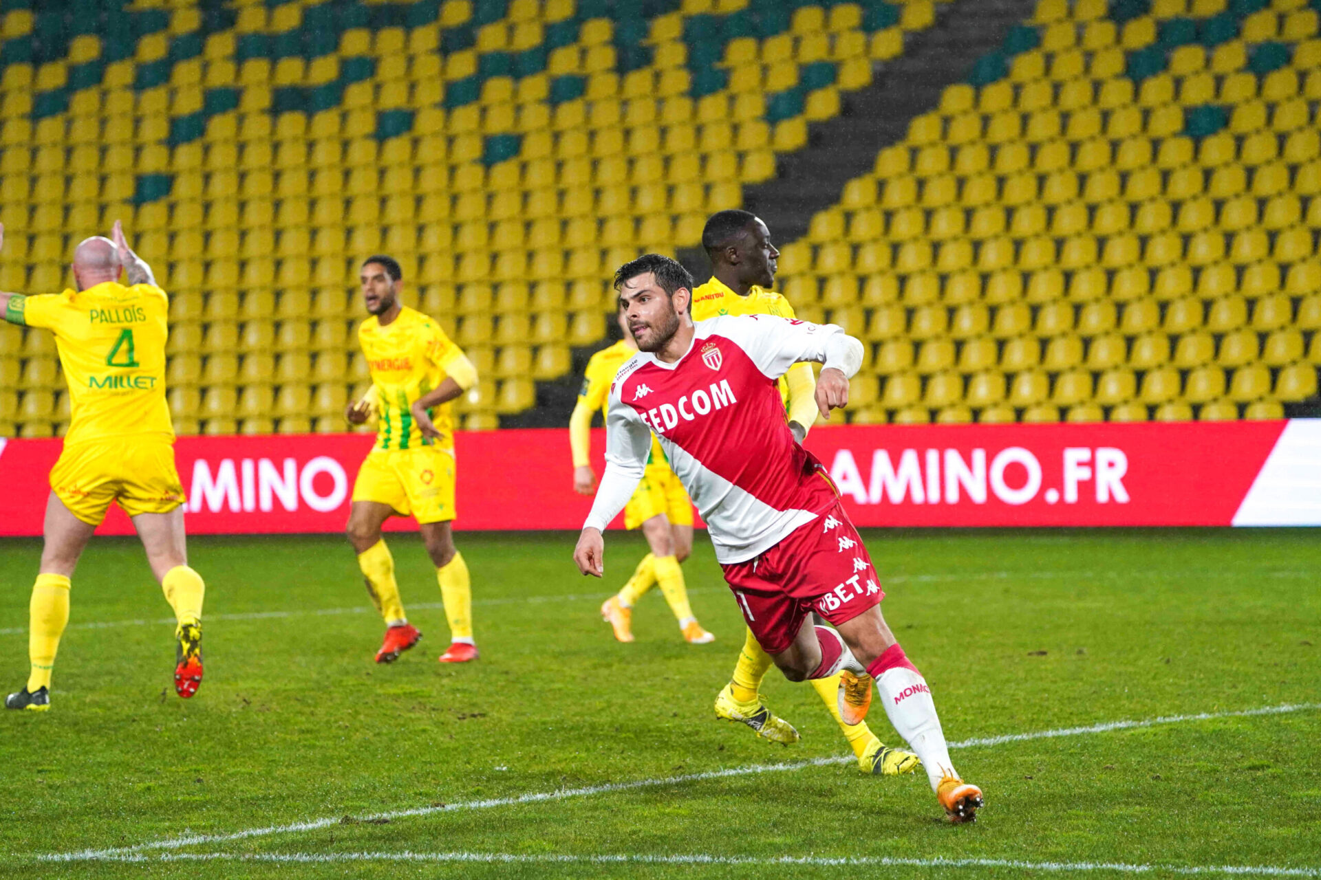 Monaco et Nantes vont s'affronter ce vendredi soir (iconsport)