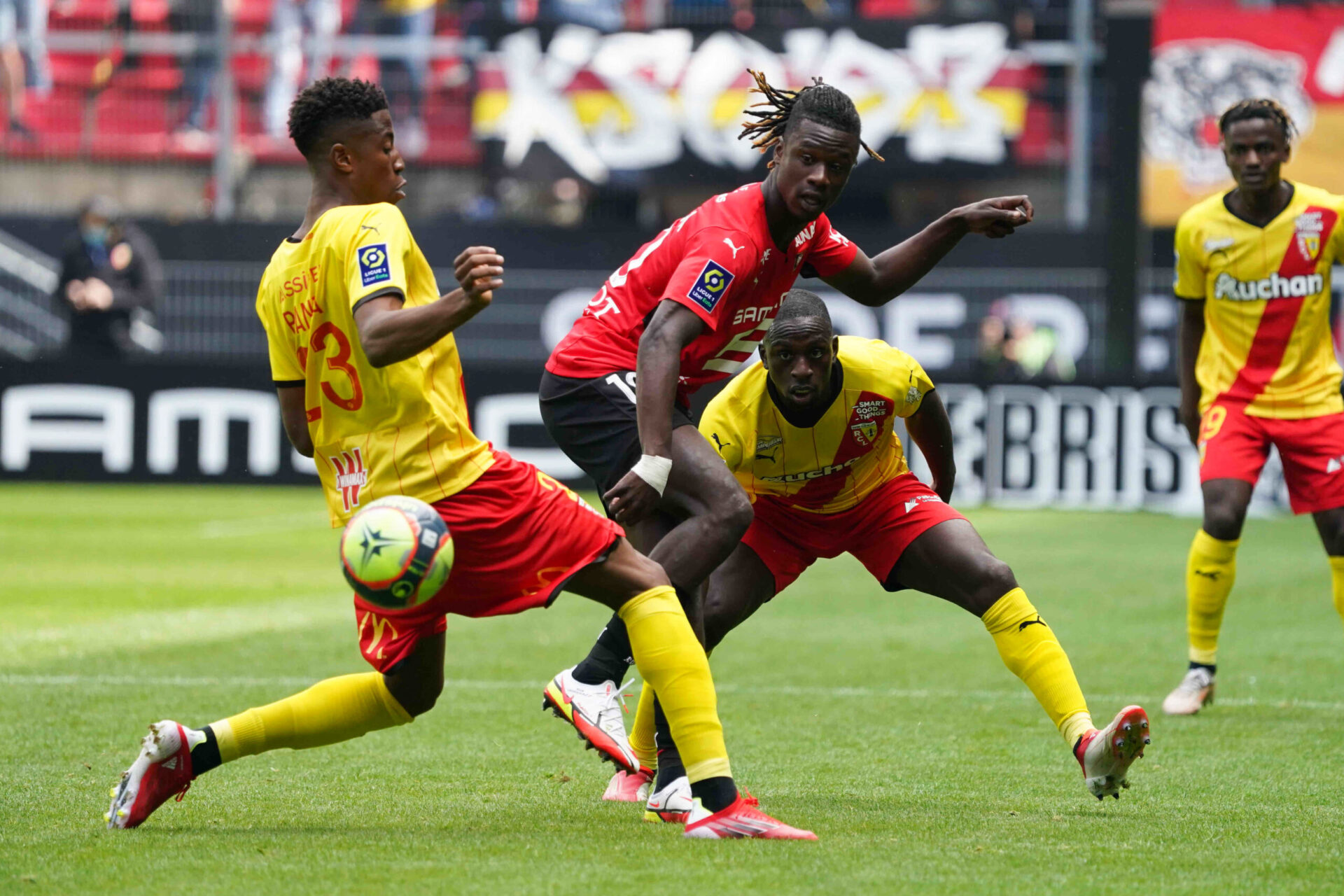 Eduardo Camavinga souhaite quitter le Stade Rennais et rejoindre le Paris Saint-Germain. Icon Sport