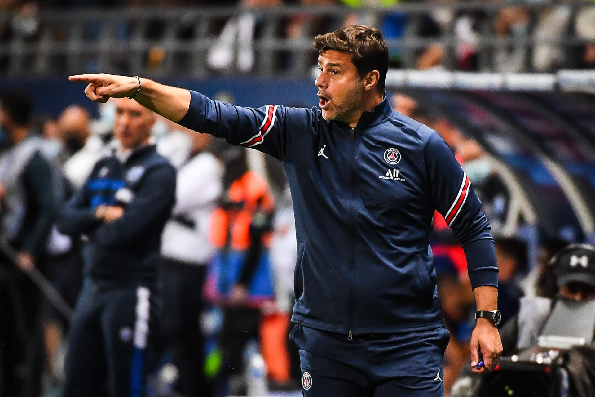 Mauricio Pochettino sur le banc parisien (iconsport)