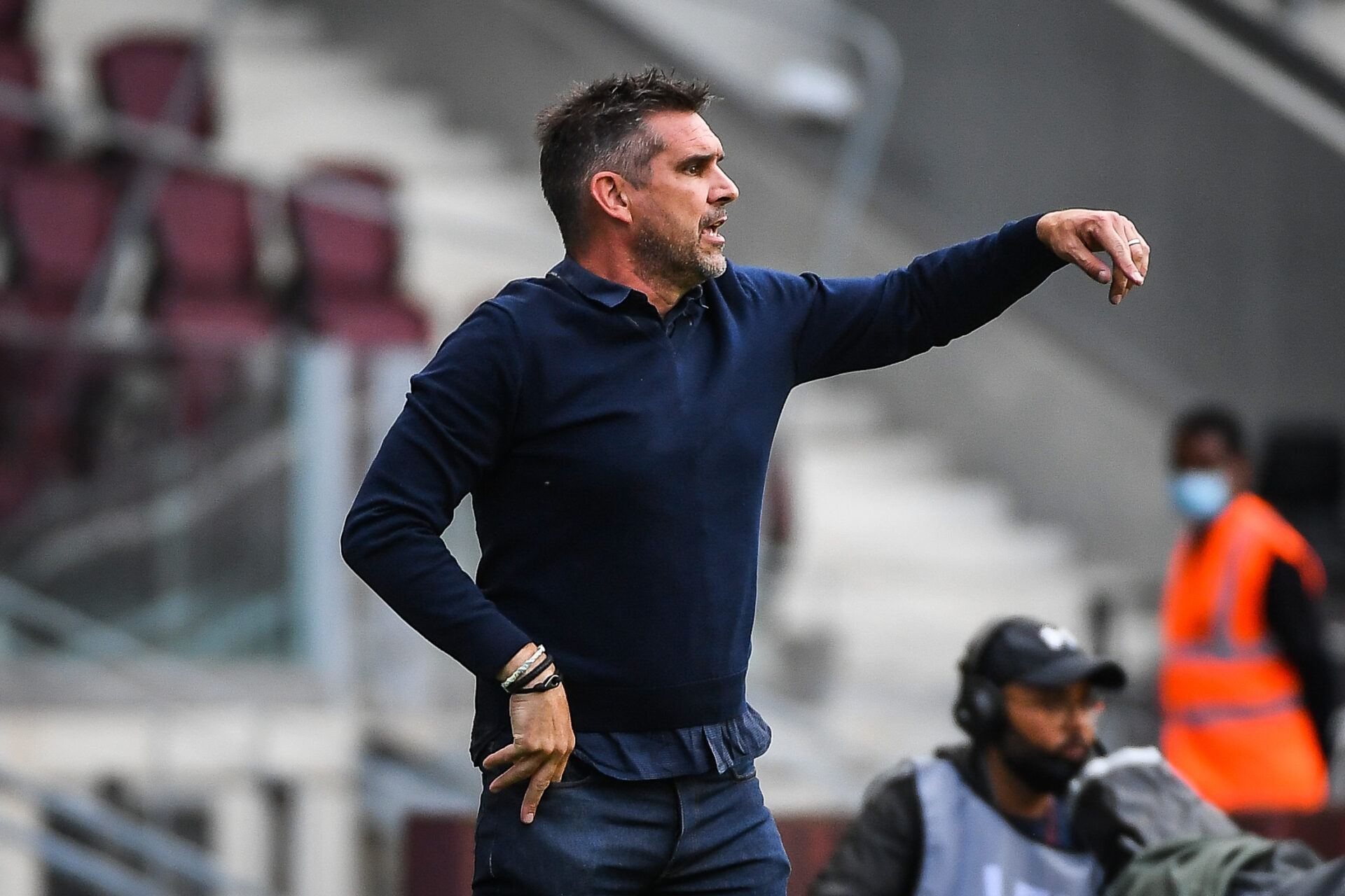 Jocelyn Gourvennec sur le banc lillois (iconsport)