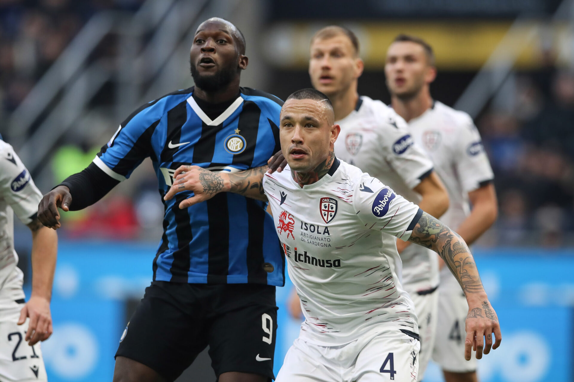 En 2018-2019 puis &agrave; partir de l'hiver dernier, Radja Nainggolan avait &eacute;t&eacute; pr&ecirc;t&eacute; par l'Inter &agrave; Cagliari (iconsport)