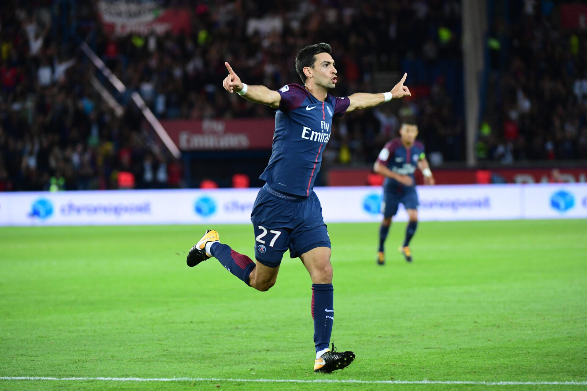 S'il n'a jamais eu les meilleures statistiques parmi les joueurs de la capitale, Pastore n'en a pas moins marqu&eacute; l'esprit des supporters (iconsport)