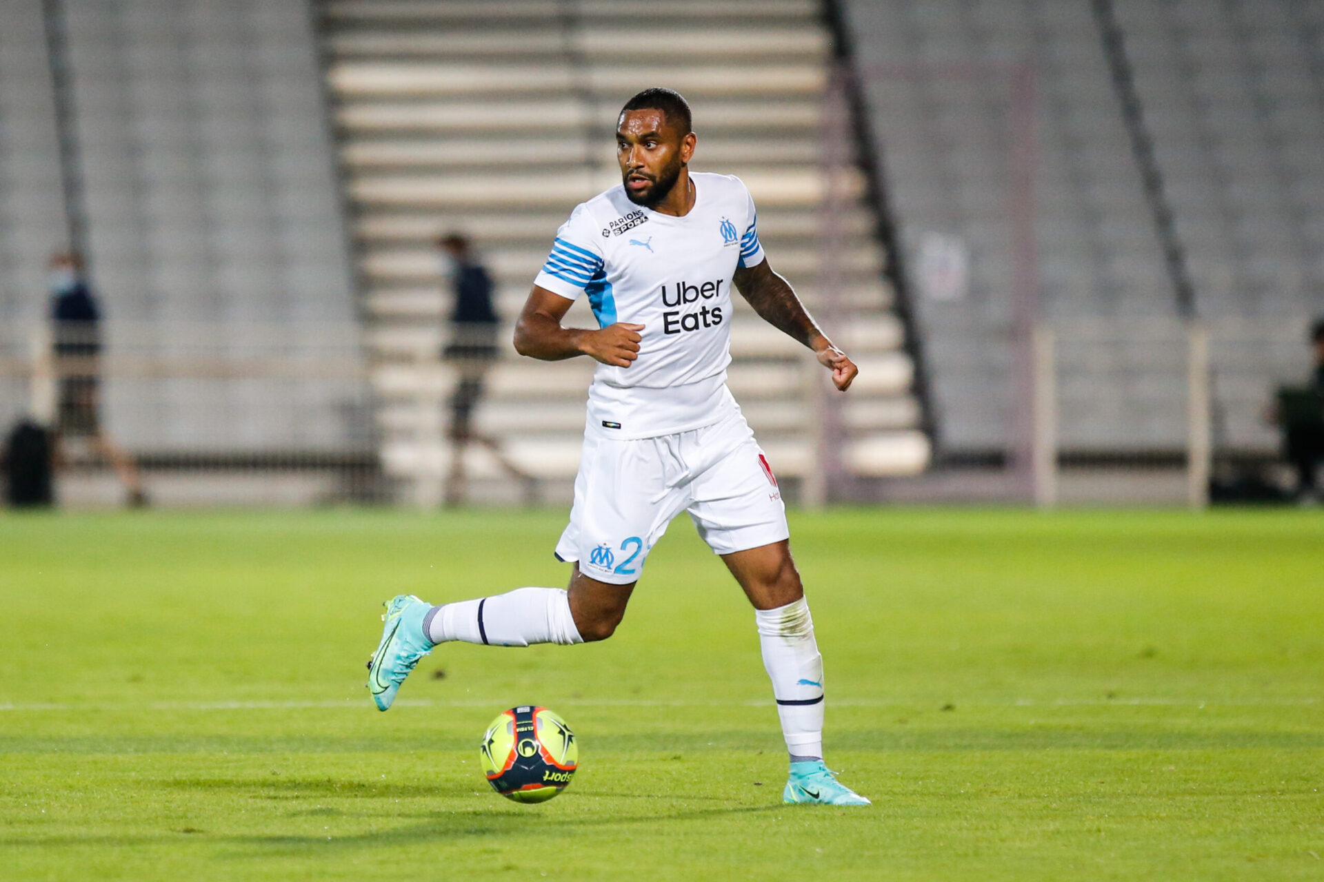 Jordan Amavi sous le maillot marseillais cette saison (iconsport)