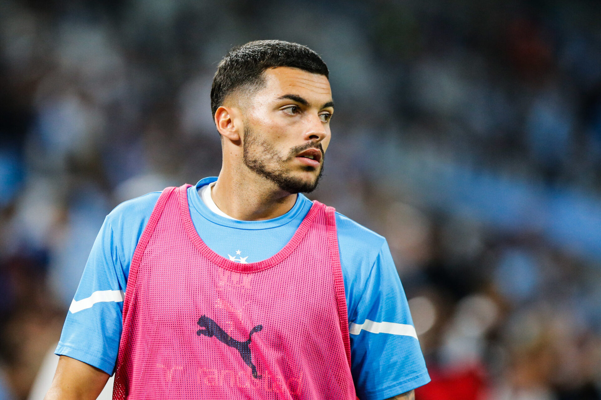 Nemanja Radonjic sous les couleurs de l'Olympique de Marseille (Icon Sport)