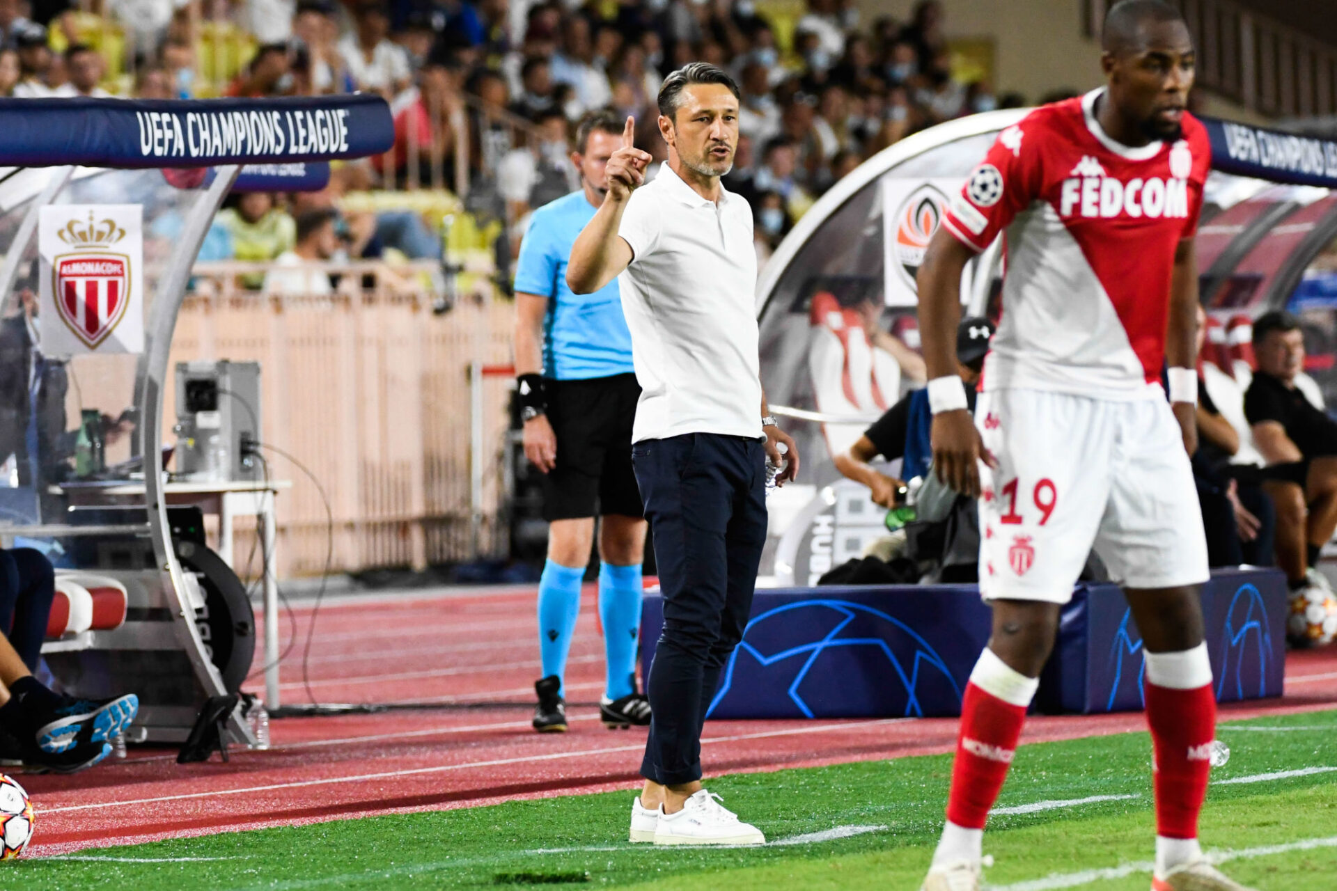 Niko Kovac lors du match contre le Shakhtar. Icon Sport