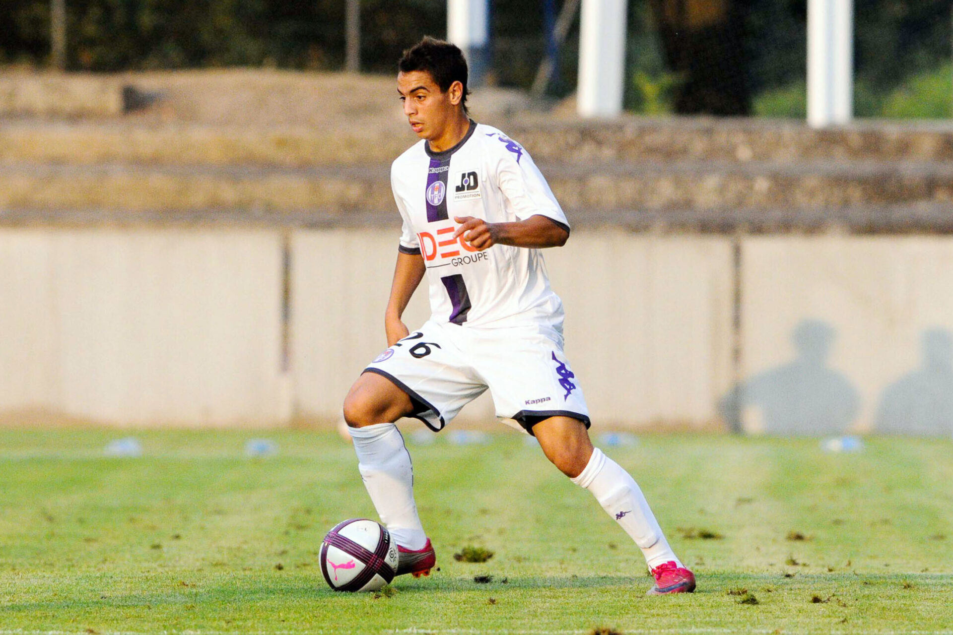 Wissam Ben Yedder avec le maillot de Toulouse (Icon Sport)