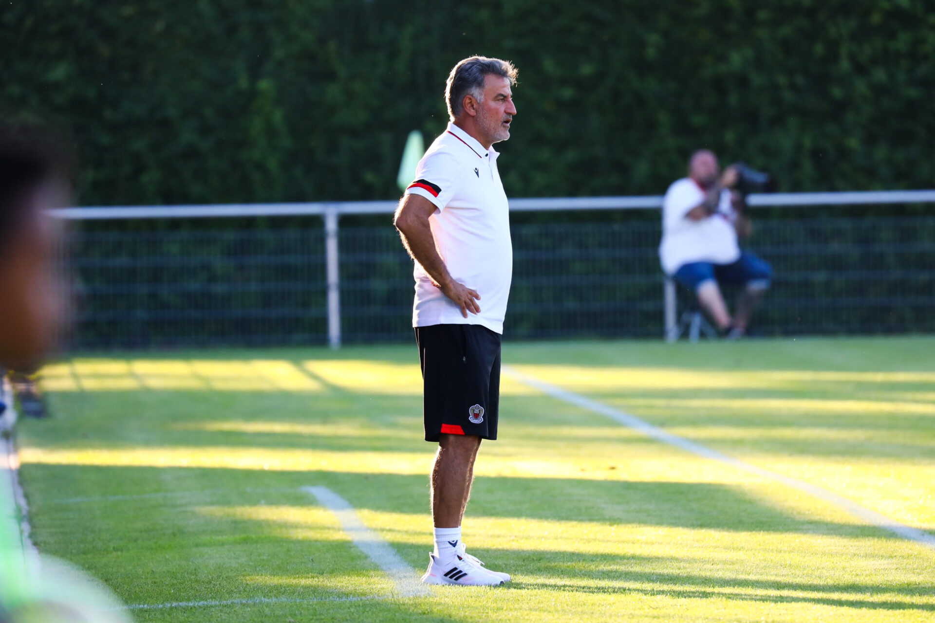 Christophe Galtier sur le banc ni&ccedil;ois (iconsport)