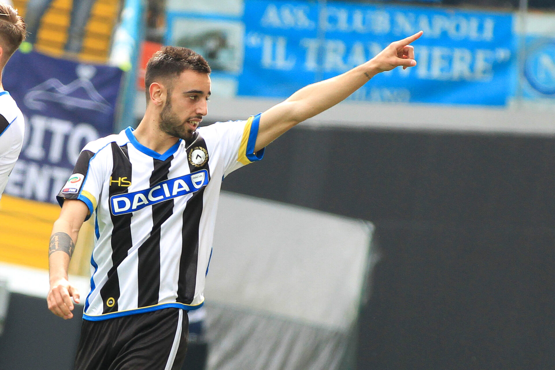 Bruno Fernandes jouant avec l'Udinese Calcio (Icon Sport)